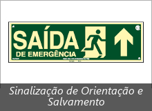 Sinalização de Orientação e Salvamento