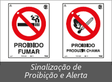 Sinalização de Proibição e Alerta