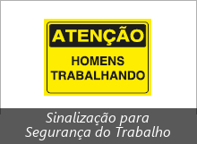 Sinalização para Segurança do Trabalho