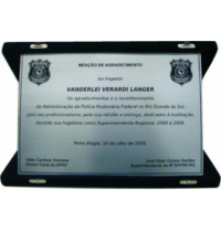 Placas de homenagens personalizadas com kit estojo Placas de homenagens personalizadas com kit estojo