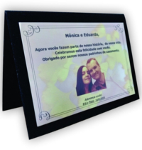 Placas de homenagens personalizadas com capa de livro Placas de homenagens personalizadas com capa de livro
